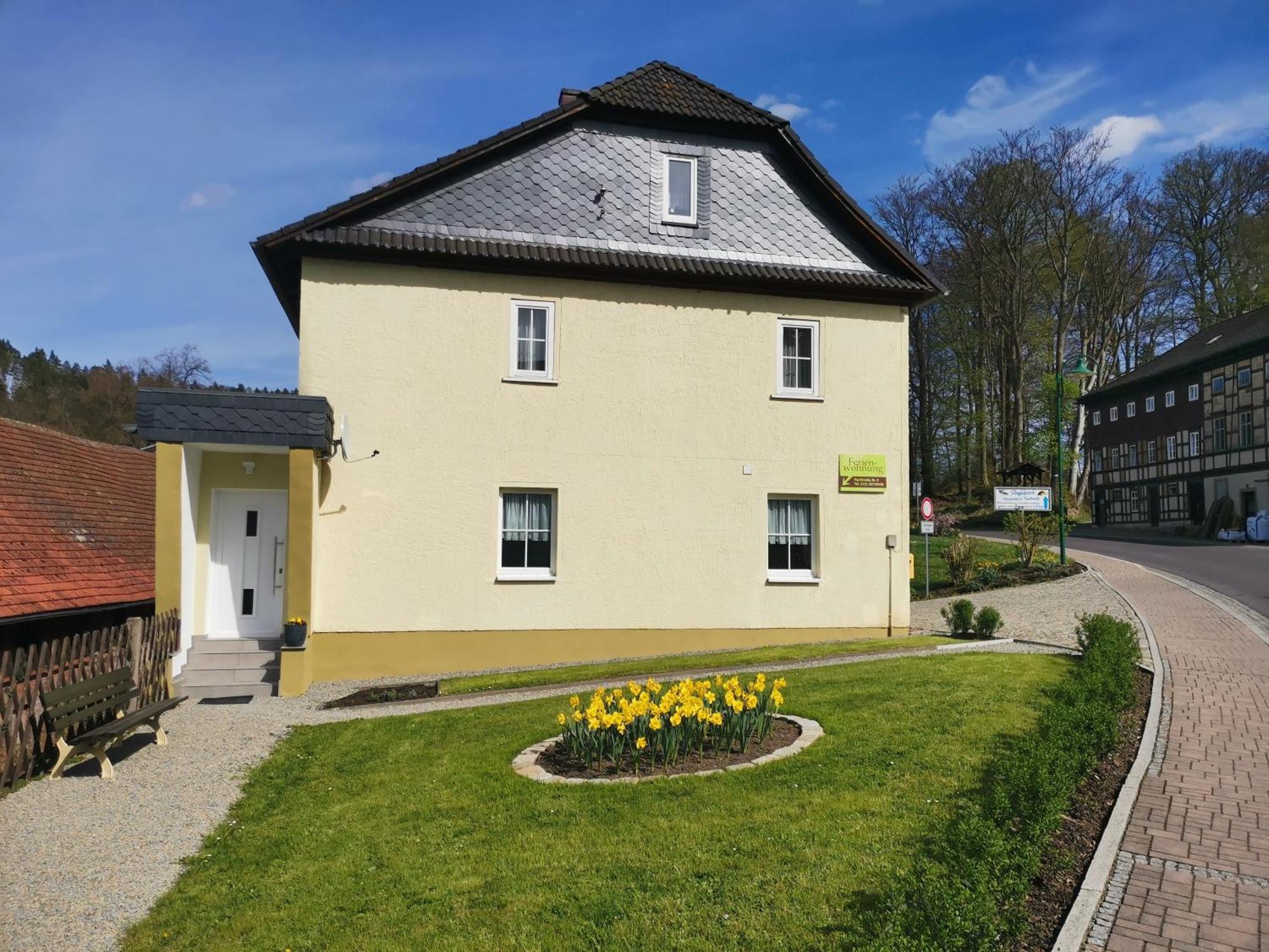Ferienwohnung Paulinzella 9 Inklusive Parkplatz Und Wlan Buitenkant foto